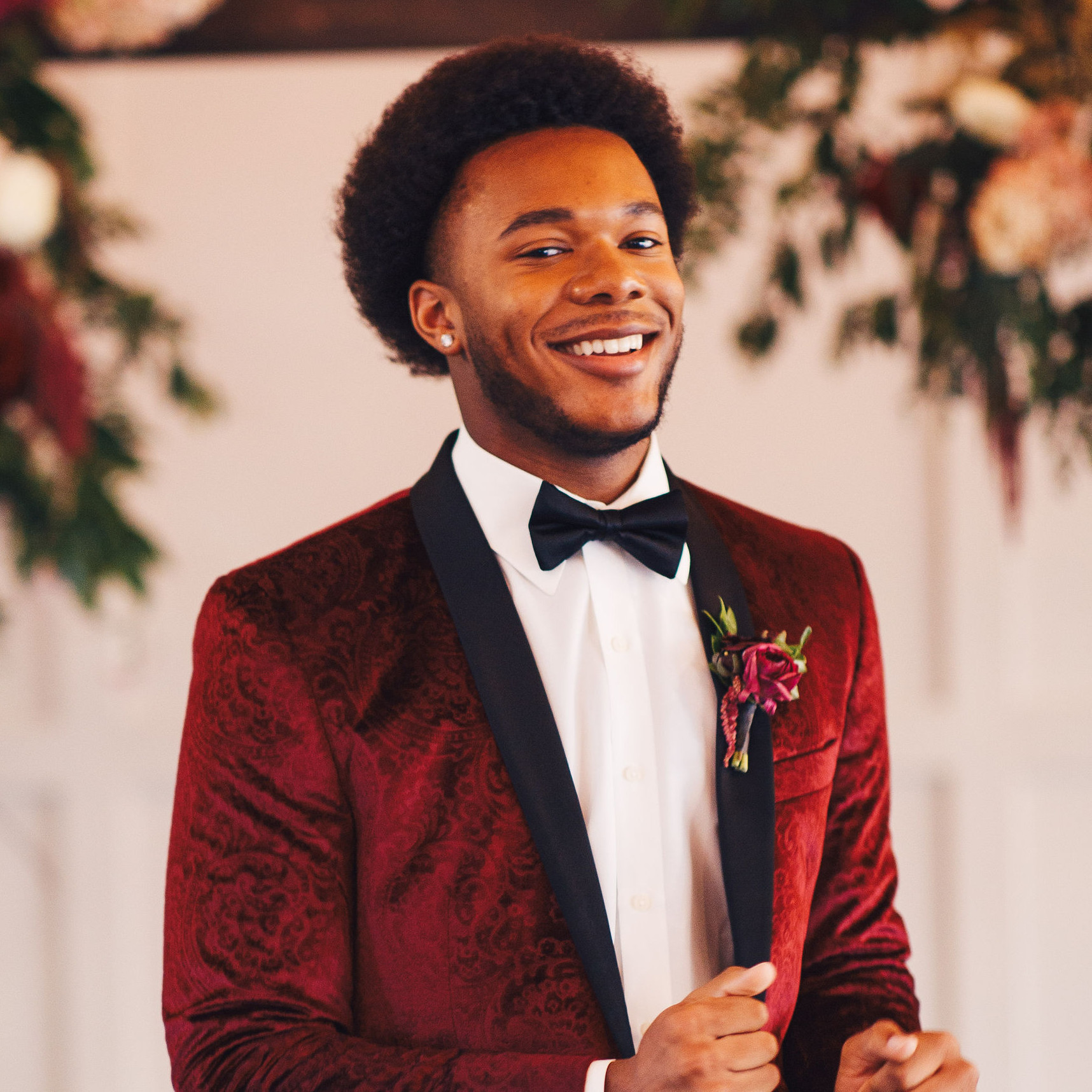 The groom needs love too