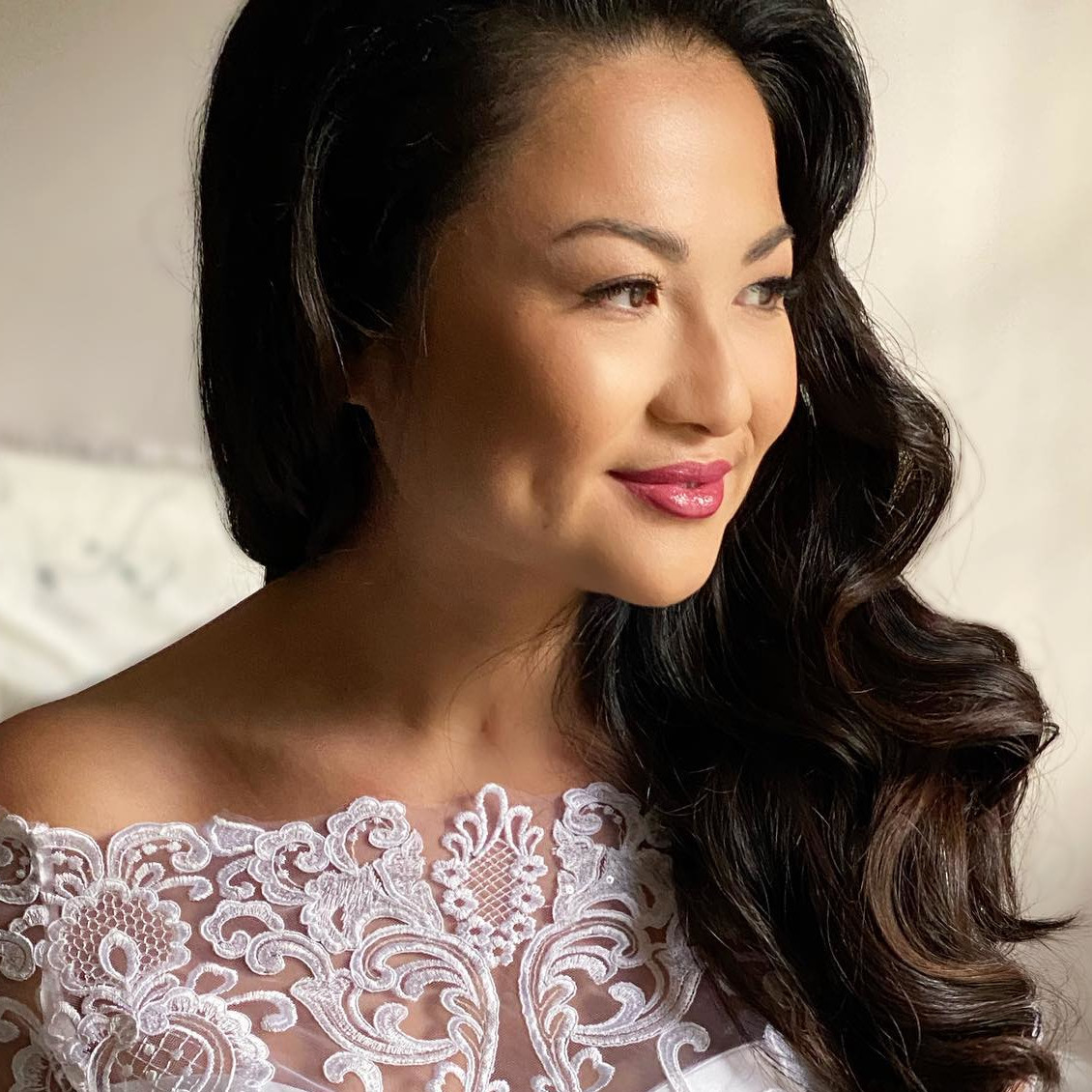 Traditional bridal makeup